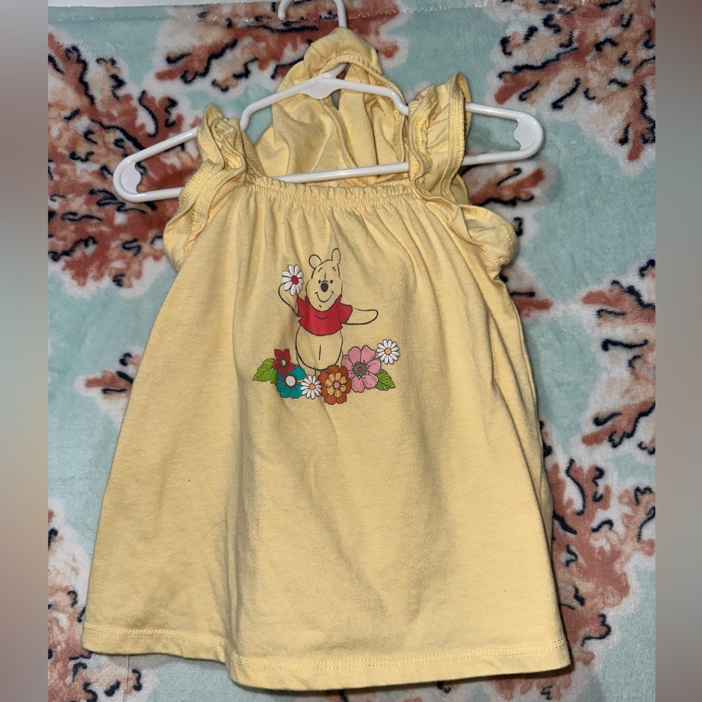 Disney Yellow Winnie the Pooh Dress